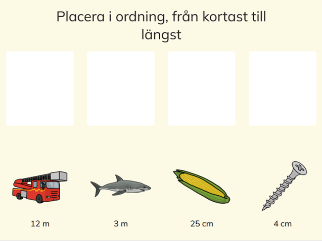 Längd_sortera